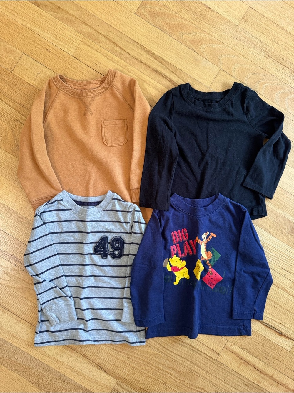 2T Boys Long Sleeve Shirts